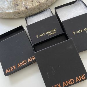Alex and Ani empty boxes Lot of four